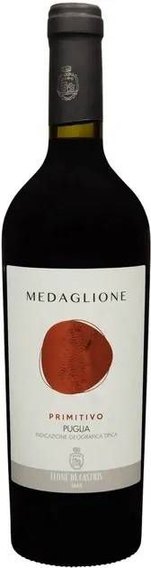 Вино Medaglione Primitivo Puglia сухе чер 0,75 Італія 14%